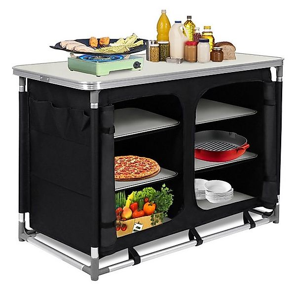 AUFUN Campingschrank Campingküche Campingtisch Faltbar 2 Typen günstig online kaufen