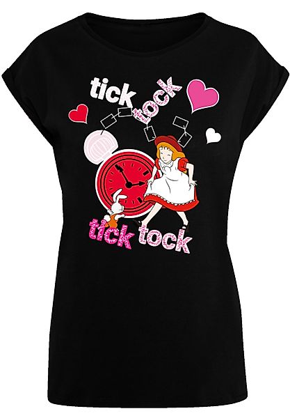 F4NT4STIC T-Shirt "Alice im Wunderland Tick Tock", Retro, Heroes of Childho günstig online kaufen