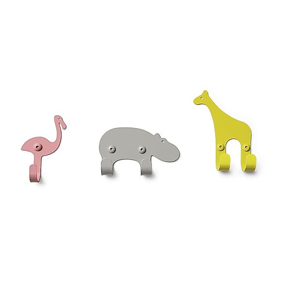 Wandhaken Zoo 3er Set Savanne günstig online kaufen