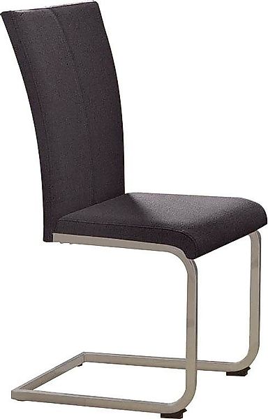Home affaire Freischwinger "Nils" (Set) 2 Stk. Feinstruktur  Microfaser Stu günstig online kaufen