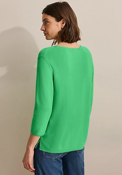 CECIL Strickpullover mit 3/4-Arm und Rundhals günstig online kaufen