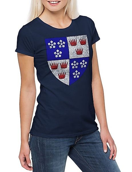 Urban Backwoods Print-Shirt Fraser of Lovat Symbol Damen T-Shirt Battle Out günstig online kaufen