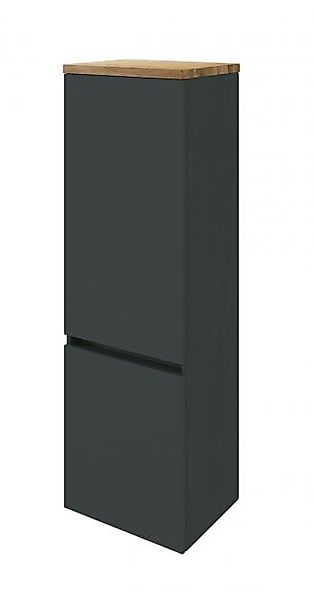 HELD MÖBEL Hochschrank Midischrank Baabe 40 cm graphit/matt grau günstig online kaufen