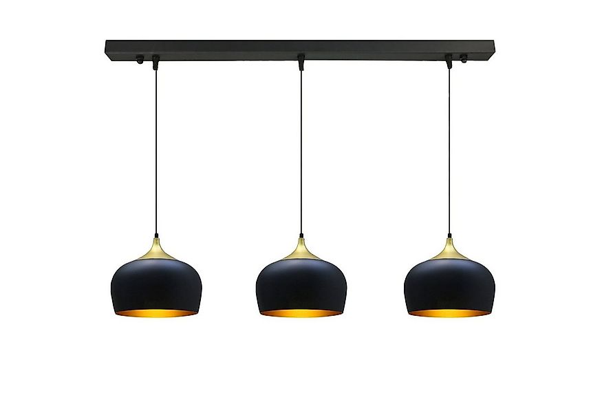 Bamyum Pendelleuchte Bamyum Pendelleuchte I Kreis I 2/3 Flammige Schwarz Me günstig online kaufen