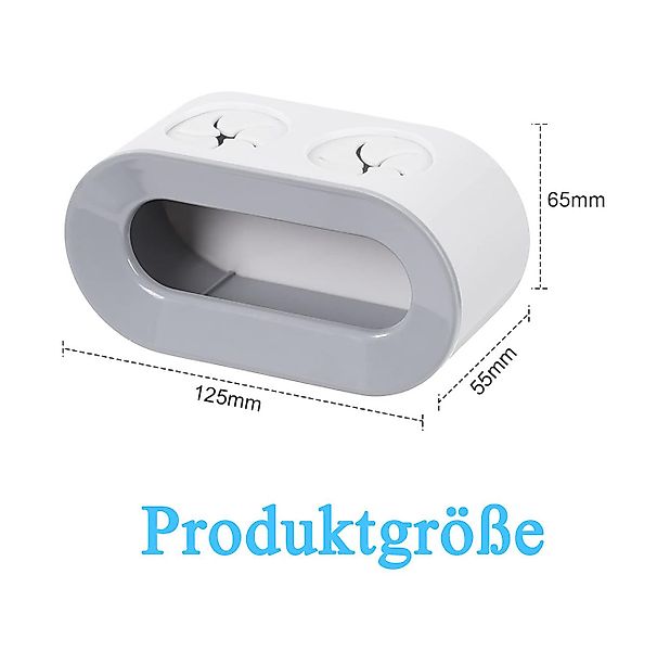 Coonoor Zahnbürstenhalter Universal Zahnbürstenhalter,2PCS Elektrische Zahn günstig online kaufen