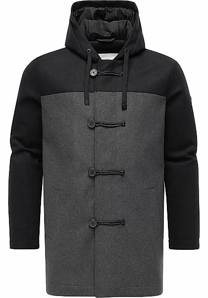 Ragwear Dufflecoat "Dorvan YOUMODO" Funktionaler Herren Fleece-Mantel günstig online kaufen
