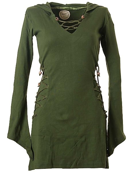 Vishes Zipfelkleid Elfenkleid mit Zipfelkapuze Bändern günstig online kaufen