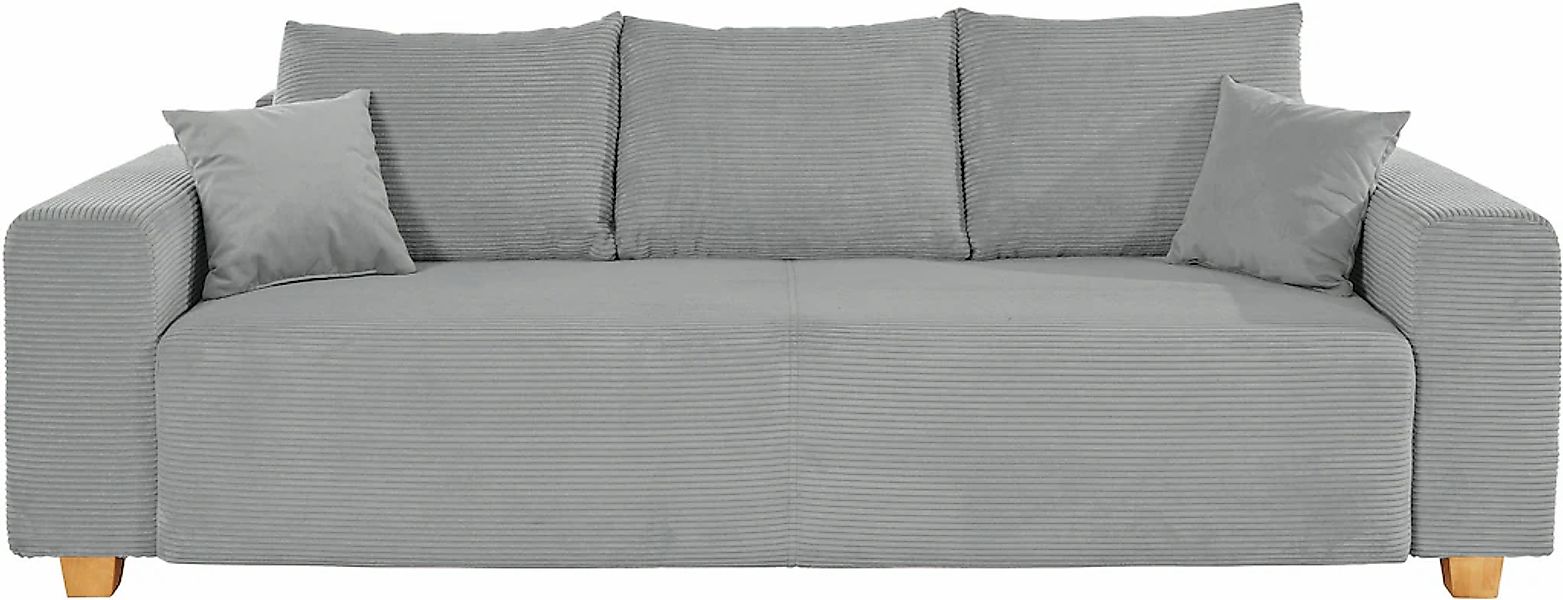 COLLECTION AB Schlafsofa "Yves, Liegefläche (B/T): 142/194 cm", inkl. Bettf günstig online kaufen