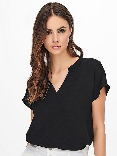 JACQUELINE de YONG Blusenshirt (1-tlg) JDYLION S/S TOP WVN günstig online kaufen