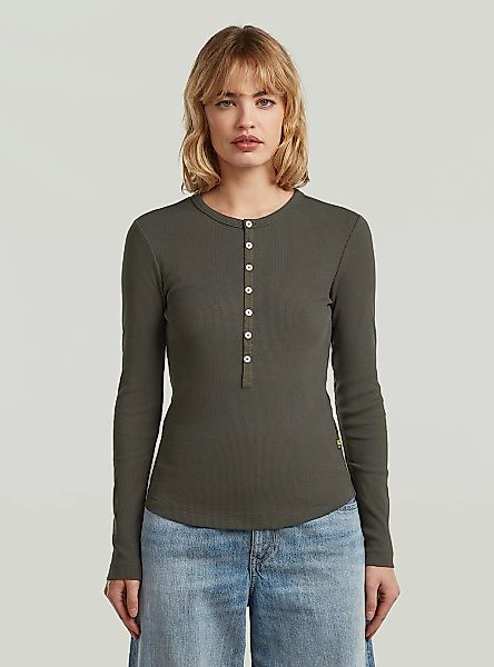 G-STAR T-Shirt "Henley Slim T-Shirt" günstig online kaufen