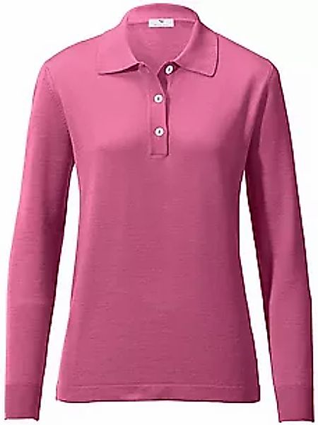 Pullover aus 100%Schurwolle Pure Tasmanian Wool Peter Hahn rosé günstig online kaufen