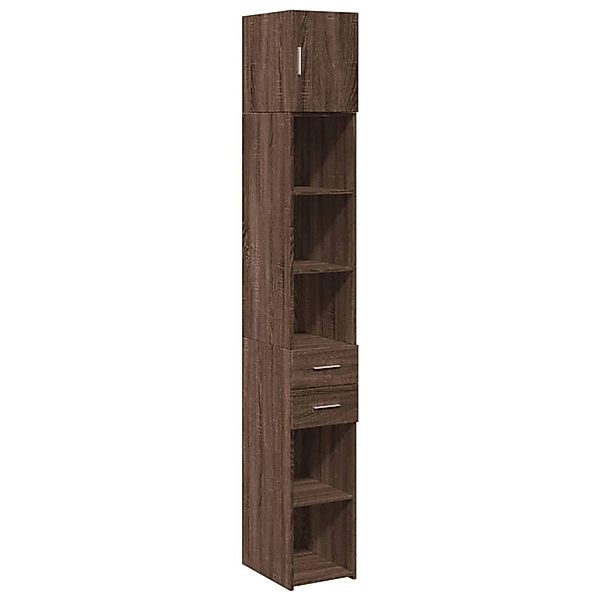 vidaXL Hochschrank Schmal Eichen-Optik 30x42,5x225 cm Holzwerkstoff 3281272 günstig online kaufen