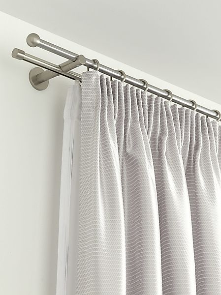 GARDINIA Gardinenstange Memphis, Fixmaß, Metall, Serie günstig online kaufen