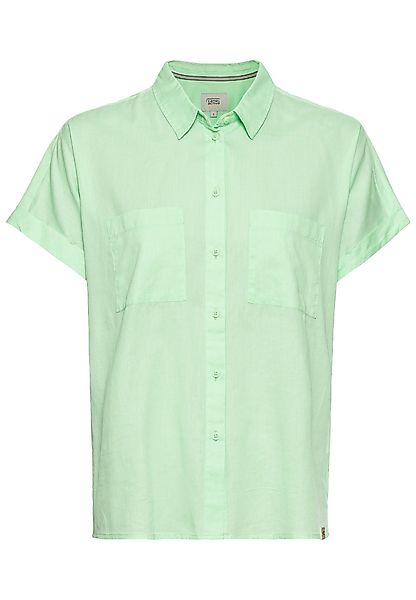 camel active Kurzarmbluse Halbarm Bluse aus günstig online kaufen
