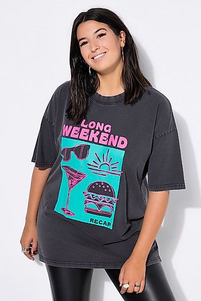 Studio Untold T-Shirt T-Shirt oversized Weekend Print günstig online kaufen