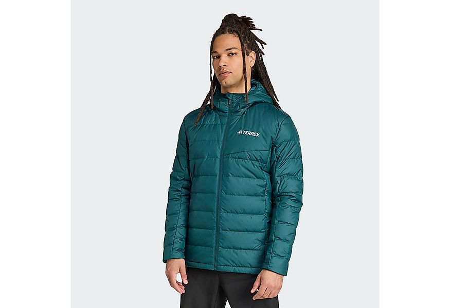 adidas TERREX Fleecejacke TERREX MULTI LIGHT DOWN CLIMAWARM KAPUZENJACKE (1 günstig online kaufen