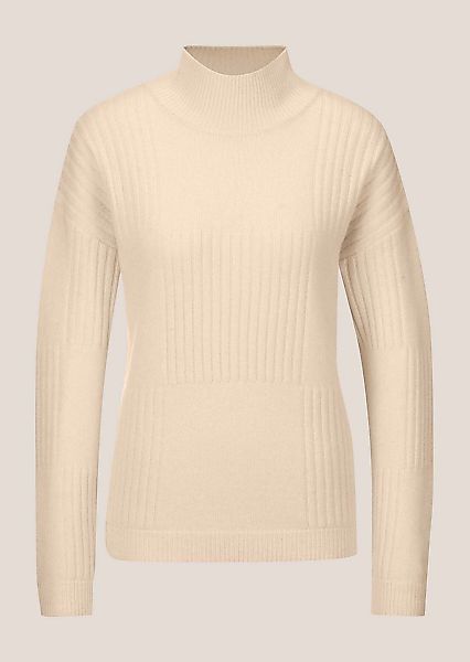 MADELEINE Longpullover "Pullover Stehkragen-Pullover aus Schurwolle" günstig online kaufen