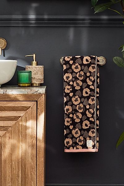 Next Handtuch Handtuch aus 100 % Baumwolle Tiermuster, (1-St) günstig online kaufen