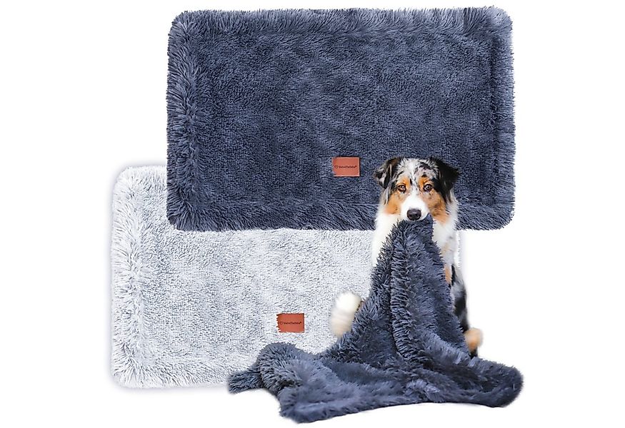 Wahre Tierliebe Tierdecke Premium Kuscheldecke Fluffy - hält warm - wassera günstig online kaufen