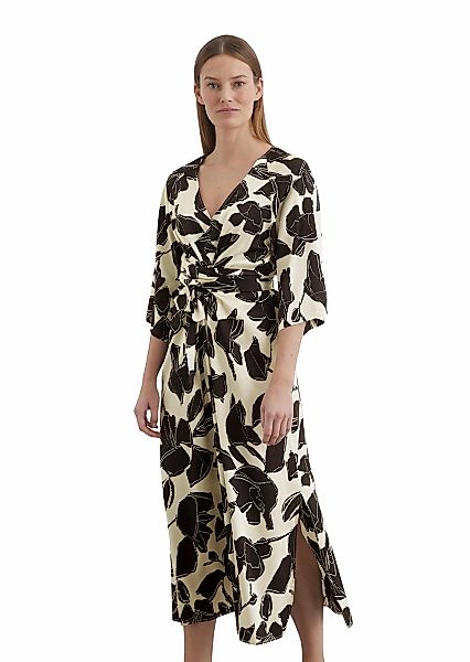 Marc OPolo Druckkleid "aus Viskose-Satin-Stretch" günstig online kaufen