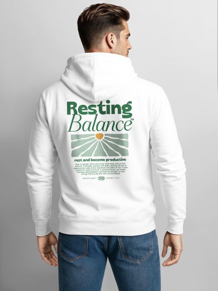 Neverless Hoodie Herren Hoodie Backprint Resting günstig online kaufen