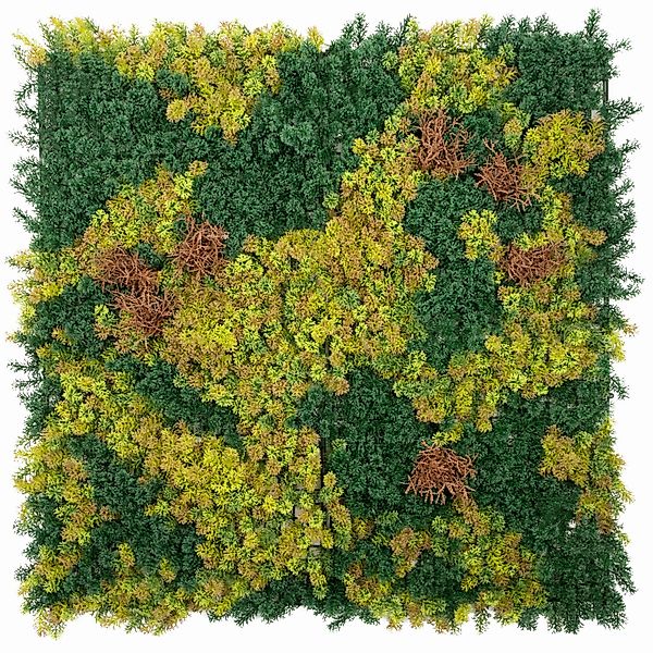 Primaflor-Ideen in Textil Kunstpflanze "Kunstpflanze Pflanzenwand 100x100" günstig online kaufen