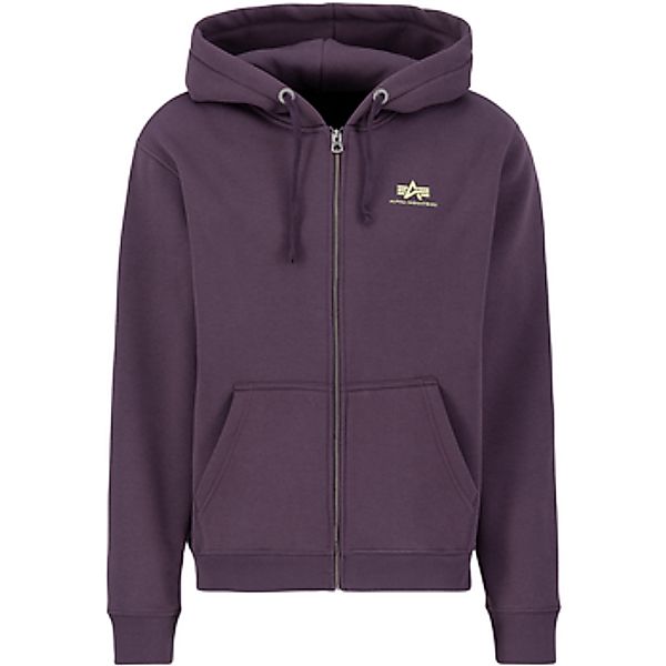 Alpha Industries  Trainingsjacken Basic Zip Hoodie SL - Plum günstig online kaufen