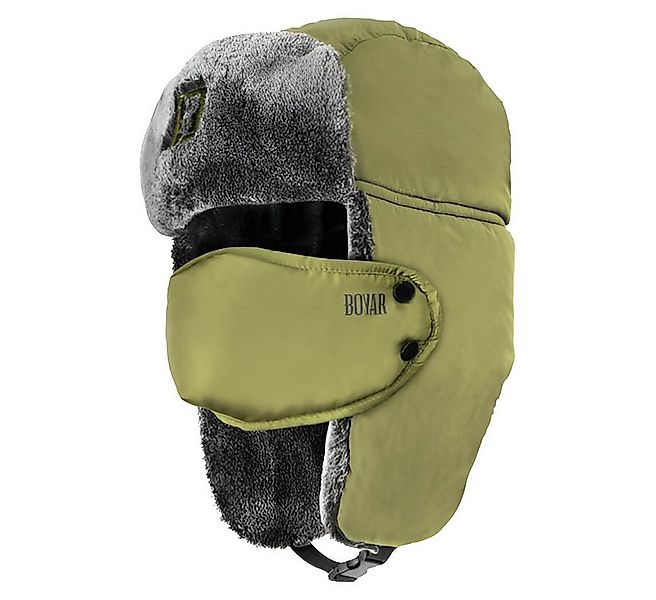 Delphin.sk Beanie Delphin Pelzmütze Wintermütze Boyar Grün Herren günstig online kaufen