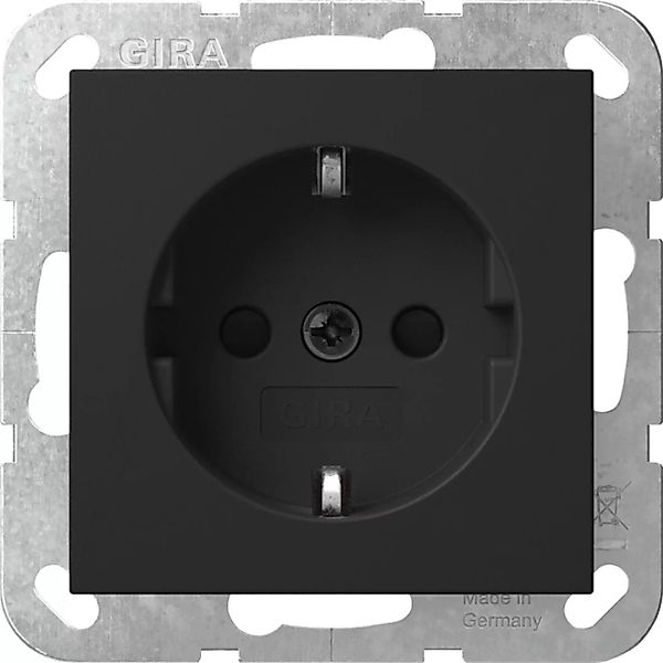 Gira Steckdose LED-Leuchte Schwarz 4755005 günstig online kaufen