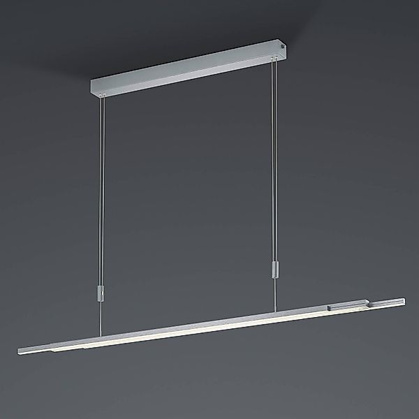 LED-Pendellampe Lightline ZigBee up/down nickel 3m-Abhängung günstig online kaufen