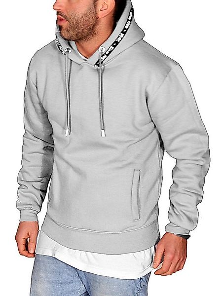 RMK Hoodie Herren Kapuzenpullover Langarmshirt Kapuze Basic Longsleeve Tasc günstig online kaufen