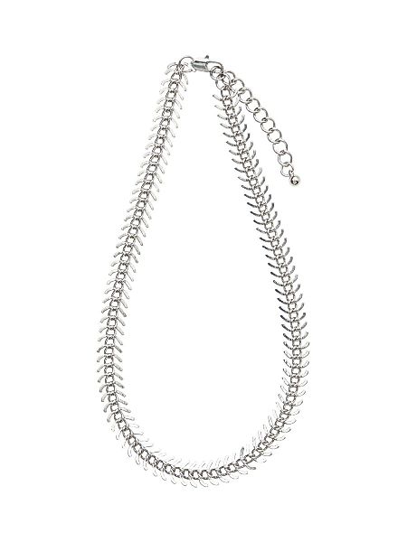 VILA Fishbone – Halskette Damen Silber günstig online kaufen
