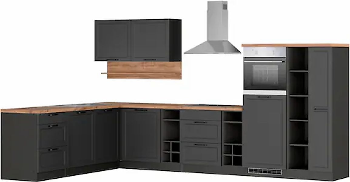 KOCHSTATION Winkelküche "KS-Lana", Stellbreite 240/360 cm, wahlweise mit E- günstig online kaufen