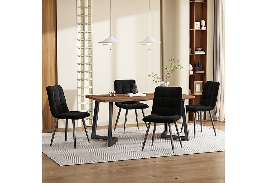 Flieks Essgruppe, (Set, 5-tlg), Esstisch mit 4 Stühlen Set Küchetisch Esszi günstig online kaufen