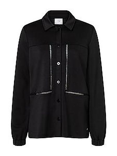 Loose Fit-Jersey-Bluse Raquel Bogner schwarz günstig online kaufen