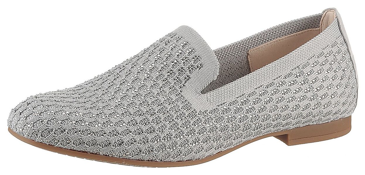 Gabor Slipper, Blockabsatz, Loafer, Bequemschuh mit funkelnden Strass-Stein günstig online kaufen