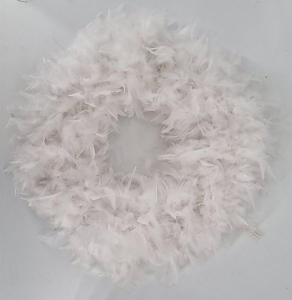 CreaFlor Home Dekokranz Federn, Handgefertigt günstig online kaufen