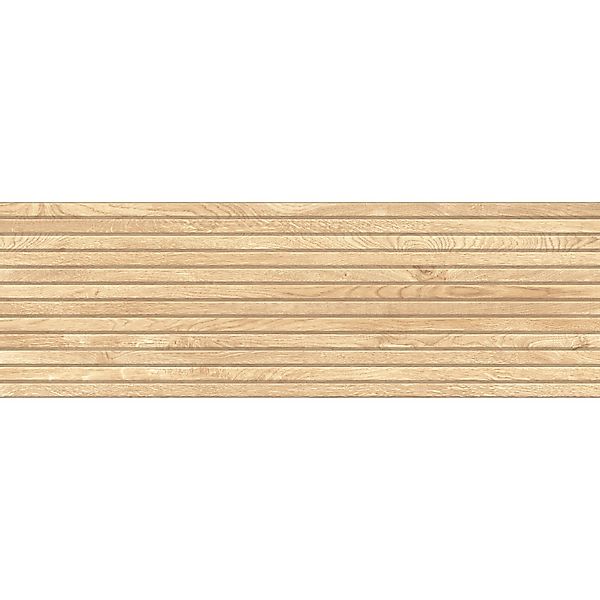 Wandfliese Lamellenoptik  89 cm x 29 cm Helle-Beige günstig online kaufen