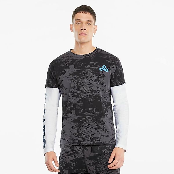 PUMA x CLOUD9 Graphic E-Sport-Langarm-Shirt für Herren | Mit Aucun | Schwar günstig online kaufen