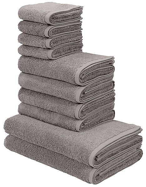 my home Handtuch Set Merida, Duschtücher, Handtücher, Gästetücher, Frottier günstig online kaufen