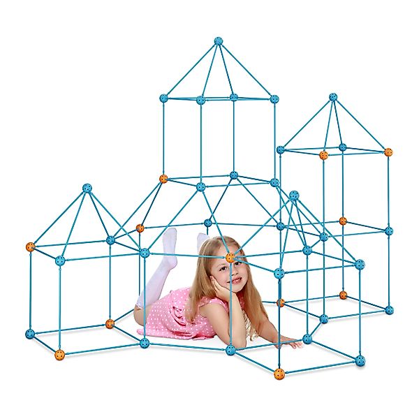 relaxdays Spielzelt DIY Konstruktionsspielzeug Höhle bauen günstig online kaufen