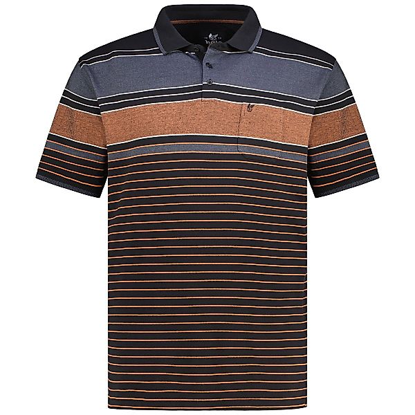 Hajo Poloshirt "Stay Fresh", atmungsaktiv Farbe schwarz Größe: 6XL günstig online kaufen