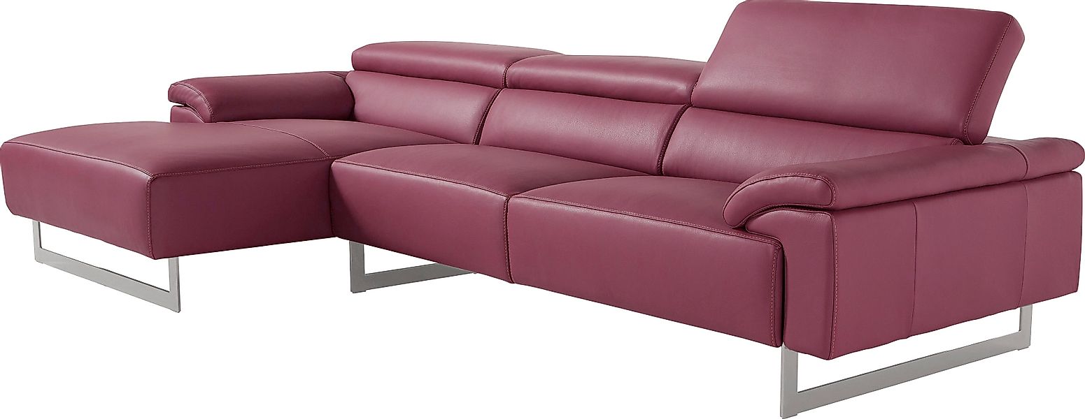 Egoitaliano Ecksofa "Malika, edel und bequem, Designsofa mit hochwertigen B günstig online kaufen