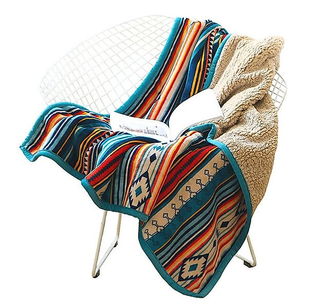 Wohndecke Coral-Fleece-Überwurf, flauschig, weich, Couch-Decke, warme, NUOD günstig online kaufen