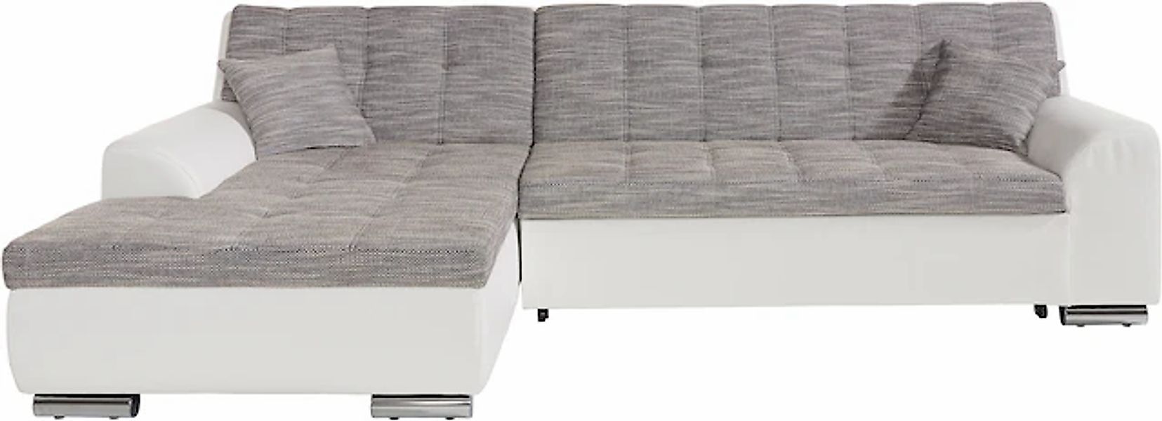 DOMO collection Ecksofa »Treviso viele Bezüge, auch in Cord, L-Form, B/T/H: günstig online kaufen