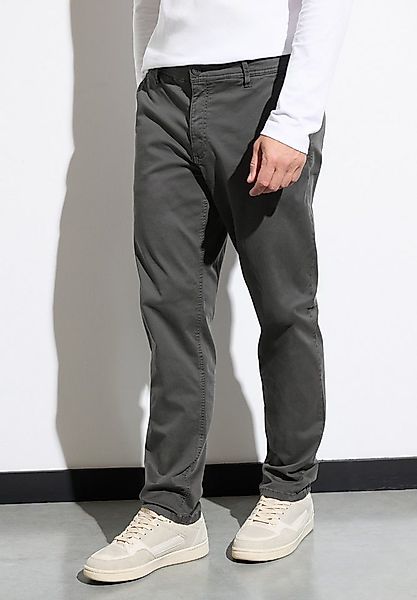 STREET ONE MEN Chinohose aus Baumwolle mit Stretchanteil günstig online kaufen