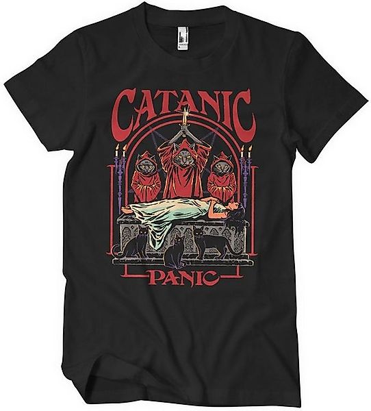 Steven Rhodes T-Shirt Catanic Panic T-Shirt günstig online kaufen