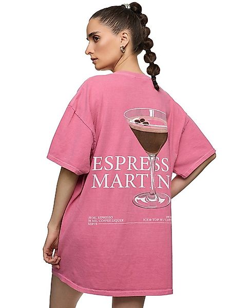 Worldclassca Print-Shirt Worldclassca Oversized Print ESPRESSO MARTINI T-Sh günstig online kaufen