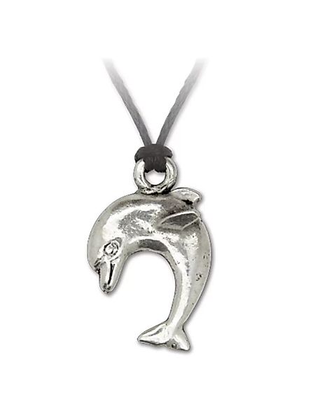 Adelia´s Amulett "Amulett Anhänger Glückstiere Der Delphin", Der Delphin - günstig online kaufen