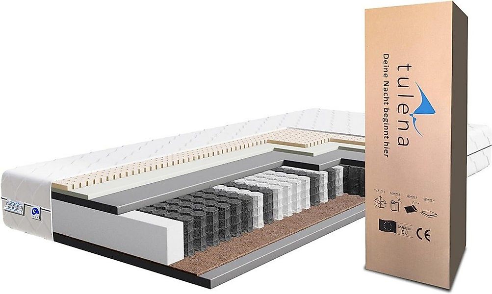 Taschenfederkernmatratze orthopädische 7-Zonen, zwei unterschiedlich feste günstig online kaufen